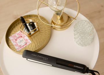 black and white pen on white table
